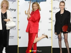 Celebryci przybyli na wernisaż Michała Zaborowskiego. Anna Kalczyńska zagrała nogą