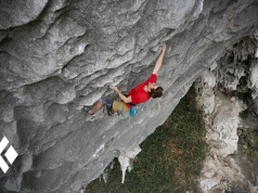 Seb Bouin na „El Gran Cabrón”. Pierwszym 9b w Chinach