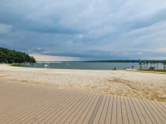 Jak nad morzem, ale znacznie bliżej. 2 godziny od Warszawy i taki widok. Aż trudno uwierzyć