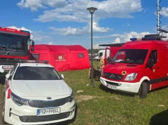 Kaliscy strażacy zabezpieczali Spotkanie na Lednicy