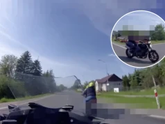 Brawurowy pościg na Podkarpaciu. Uciekał z pasażerką: straci motocykl i odpowie przed sądem