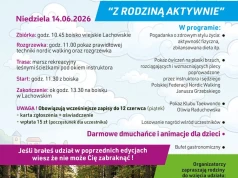 Masz ochotę na spacer z kijkami? W niedzielę kolejna Lachowska Nordikiada