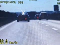 Pirat drogowy jechał po autostradzie A4 z prędkością ponad 200 km/h