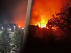 Kluczowy obiekt w ogniu. Zaopatrywał Rosjan w Ukrainie