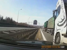 Poszukiwany sprawca kolizji na S-1. Policja mimo nagrania nie dała rady ustalić kto to jest