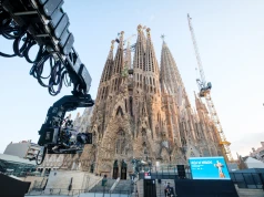 Kinowy obraz w telewizji na żywo. Sony relacjonuje historyczne wydarzenie w Sagrada Familia sprzętem z Hollywood