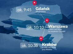Samoloty F-35 przelecą nad Krakowem. Już wiadomo, o której godzinie będą nad Wawelem