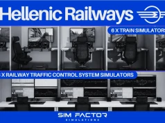 Hellenic Railways otrzyma 14 symulatorów od SIM Factor