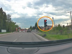Czerwone światło nie dla kierowcy BMW