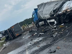 Oszukać przeznaczenie na S19. Roztrzaskane ciężarówki zablokowały trasę na kilkanaście godzin