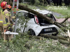27 interwencji straży pożarnej po nocnych i porannych opadach deszczu w Warszawie