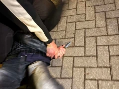 Strażnik miejski po służbie obezwładnił nożownika na Mokotowie
