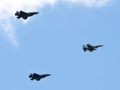 F-35 nad Krakowem. Nowoczesne myśliwce przeleciały nad miastem