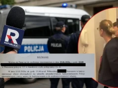 Skuta kajdankami asystentka Sakiewicza wezwana na policję. "W charakterze osoby podejrzanej"