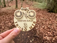 Wyjątkowe statuetki zawodów Truso MTB