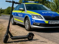 Dwoje 16-latków na hulajnogach zatrzymanych w Ciechanowie. Odpowiedzą przed sądem