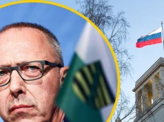 Niemiecki polityk przyłapany na przyjęciu u Rosjan. Kuriozalne tłumaczenie
