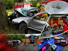 Tragiczny wypadek na DW 260. Jedna osoba poniosła śmierć