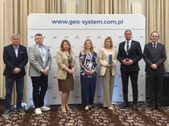 Laureaci nagród wręczanych podczas XI Konferencji Technicznej PODGiK