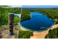 Jezioro Płotki w Pile wysycha. Pod ziemią powstaje sieć tajemniczych otworów, które mają je uratować