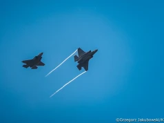 Samoloty F–35 „Husarz”. Nawrocki: Polska jest i będzie w kolejnych latach mocniejsza, silniejsza