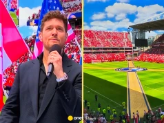 Druga ceremonia otwarcia mundialu. Michael Buble porwał tłum w Toronto