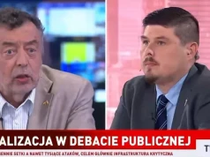 Awantura w TVP Info. Historyk: Polacy też nabijali na widły, właśnie na tym Wołyniu