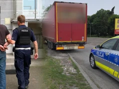 Dzięki reakcji świadka zatrzymano nietrzeźwego kierowcę ciężarówki