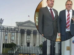 Człowiek Baruna świętował w ambasadzie Rosji. "Wizyta rekomendowana"