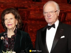 Złote gody szwedzkiej pary królewskiej. Rodzina przybyła na nabożeństwo Te Deum
