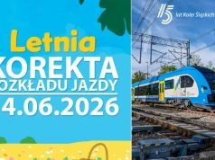 Pociągami Kolei Śląskich do lata
