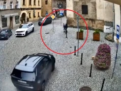 W sieci pojawiło się nagranie tragicznego wypadku w Bardzie. Zginął ojciec z 9-letnim synem