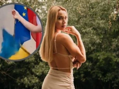 Marianna Schreiber zauważona przez ukraińskie media. Piszą o filmie z flagą