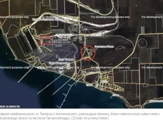 Skuteczny atak na morski terminal Tamanneftegaz w Kraju Krasnodarskim