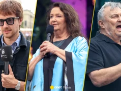Gwiazdy na festiwalu Anny Dymnej. Wśród obecnych Maciej Musiał i Krzysztof Cugowski
