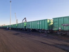 Rekordowy transport rudy żelaza do dąbrowskiej huty ArcelorMittal Poland