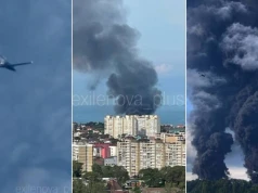 Zmasowany atak Ukrainy. Płonie spora fabryka w Rosji, chaos na lotniskach