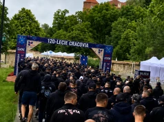 Słynny na całą Polskę happening na 120 lat Cracovii. Kibice ukarani