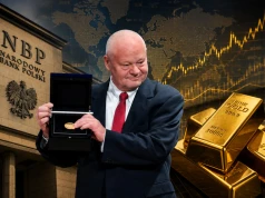 Polska kupuje złoto najszybciej na świecie. Kiedyś część przejmie Europejski Bank Centralny?