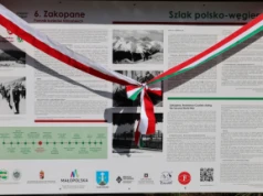 W Zakopanem odsłonięto tablicę Szlaku Polsko-Węgierskiego poświęconą kurierom tatrzańskim