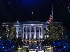 Gala MMA przed Białym Domem. Wśród gości Nawrocki i Zuckerberg