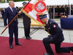 Jubileusz zawodowej straży pożarnej w Węgrowie. Historia pięciu dekad (zdjęcia)