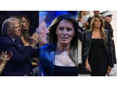 Odpicowana Melania Trump dzielnie wspierała męża na gali UFC Freedom 250. Myślicie, że dobrze się bawiła? (ZDJĘCIA)