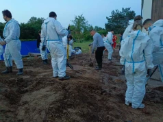 Policja zakończyła czynności w Lutoryżu. Tak wyglądała ich praca z bliska