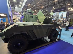 Eurosatory 2026: Bezzałogowy system minowania narzutowego Bluszcz na podwoziu PIAP HUNTeR