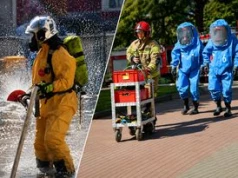 Ćwiczenia "ARKADIA 2026" w Łobżenicy. Służby sprawdziły reakcję na zagrożenie chemiczne