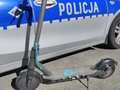 14-latek na hulajnodze próbował uciec policji