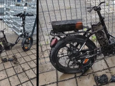 Złotoryja. Spłonął rower elektryczny