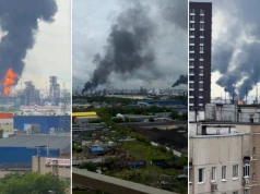 Ukraińcy uderzyli w rafinerię. Kłęby dymu nad Moskwą, Zełenski pokazał nagranie