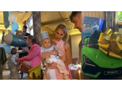 Faustyna i Daniel Martyniukowie hucznie świętowali roczek małego Florianka. Zenka i Danusi ANI ŚLADU... (ZDJĘCIA)